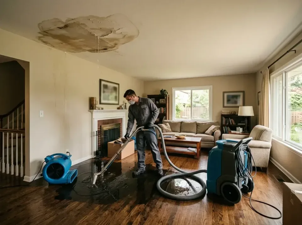attic-pipe-burst-ceiling-drip-008 — frequently asked questions, Water Damage Restoration & Carpet Care in Wells, MN